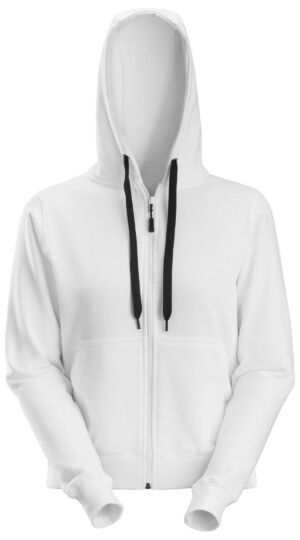 Snickers 2806 Dames Zip Hoodie Wit