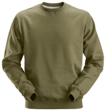 Snickers 2810 Sweatshirt Khakigroen