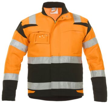 Hydrowear Harwich En20471 Jack Fluor Oranje/Zwart