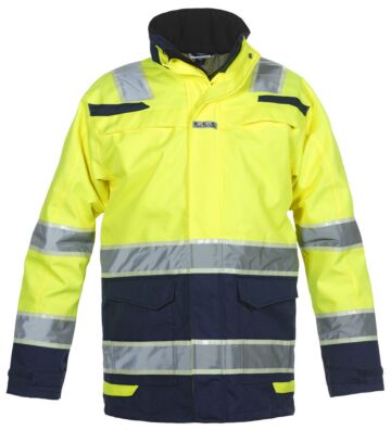 Hydrowear Italië En20471 Parka Italie Fluor Geel/Marine