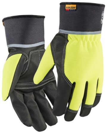 Blåkläder 2877-1405 Werkhandschoenen High Vis gevoerd Touch High Vis Geel