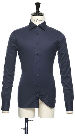 J.Harvest & Frost Gb01 Twill Hemd Slim Fit Heren Marine