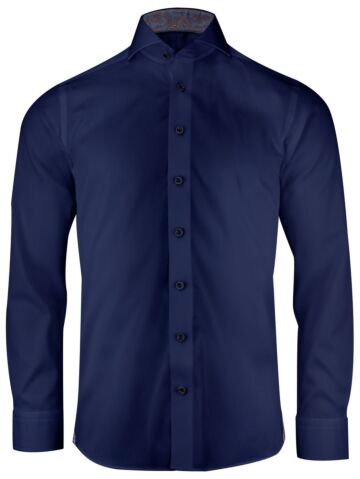 J.Harvest & Frost Pb146 Bedford Hemd Regular Fit Heren Marine