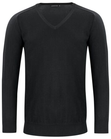 J.Harvest & Frost Merinov Gebreide Sweater Heren Zwart