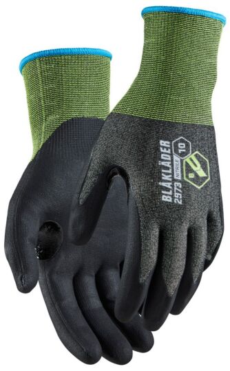 Blåkläder 2973-1470 Snijbestendige handschoenen B Nitril-gedipt Zwart