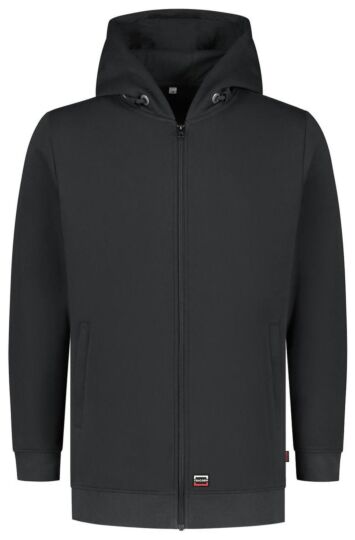 Tricorp 301014 Sweatvest Capuchon 60°C Wasbaar Donkergrijs