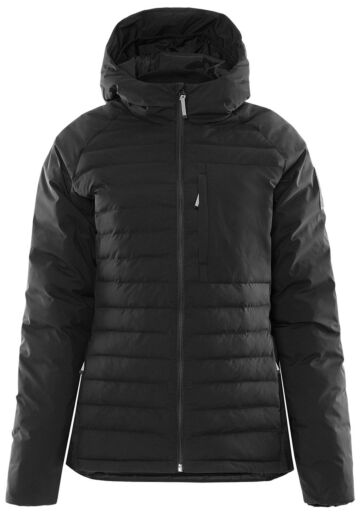 Fristads Atmos Primaloft® puffer damesjack met capuchon Zwart
