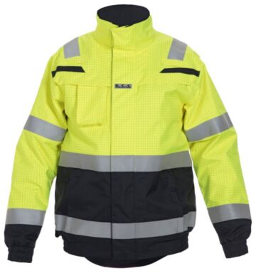 Hydrowear Meppen Multinorm Pilotjack Fluor Geel/Marine