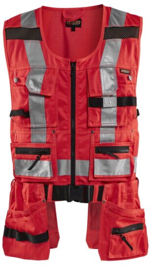 Blåkläder 3032-1804 Werkvest High Vis High Vis Rood