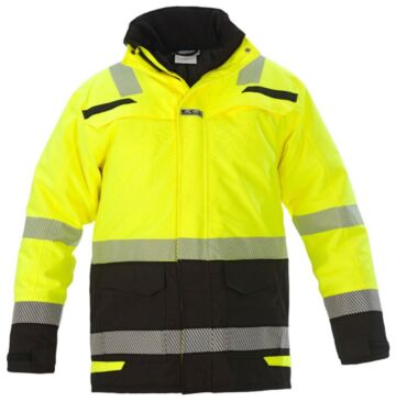 Hydrowear Uddel En20471 Parka Fluor Geel/Zwart
