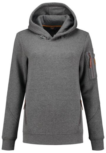 Tricorp 304006 Sweater Premium Capuchon Dames Stonemel