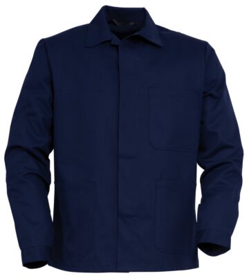 HAVEP 3045 Korte jas drukknoop Marine
