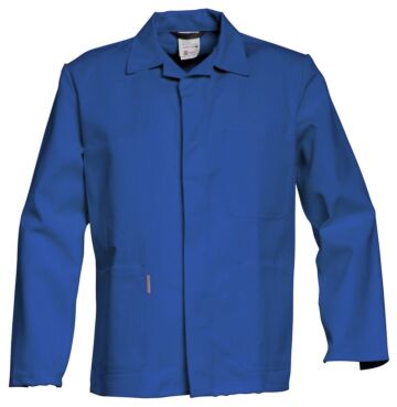 HAVEP 3045 Korte jas drukknoop Korenblauw