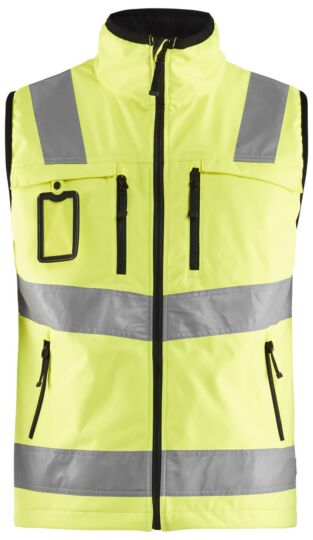 Blåkläder 3049-2517 Softshell vest High Vis High Vis Geel