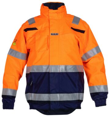 Hydrowear Meppen Multinorm Pilotjack Fluor Oranje/Marine