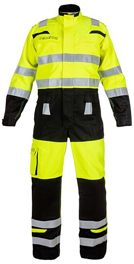 Hydrowear Mura Multinorm Overal Fluor Geel/Zwart