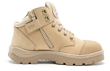Steel Blue Hoge Schoen Parkes ZIP S3 392658 + KN Sand