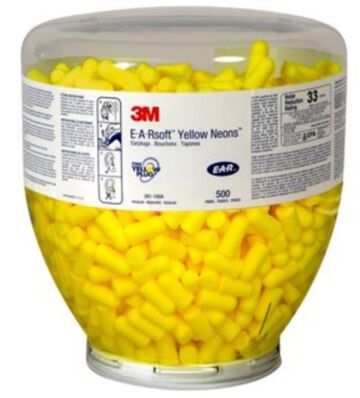 3M E-A-RSoft Yellow Neons PD-01-002 oordoppen navulling à 500 paar