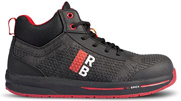 Redbrick Motion Comet High AF Sneaker S3S ESD Zwart