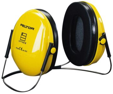 3M Peltor gehoorkap Optime I met nekbeugel SNR 26 dB(A) (H510B-403-GU)