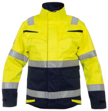 Hydrowear Matre Multinorm Parka Fluor Geel/Marine