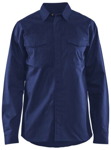 Blåkläder 3226-1504 Overhemd vlamvertragend Marineblauw
