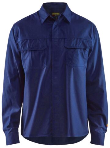 Blåkläder 3227-1515 Overhemd vlamvertragend Marineblauw