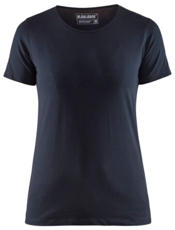 Blåkläder 3304-1029 Dames T-shirt slim fit Donker marineblauw