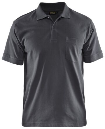 Blåkläder 3305-1035 Piqué Polo Donkergrijs