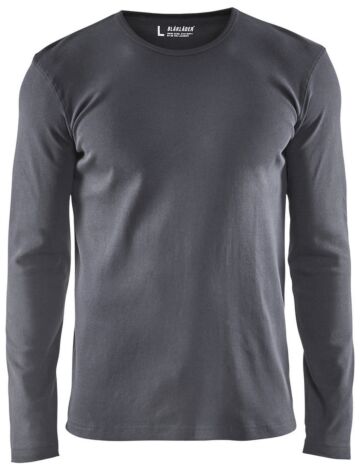 Blåkläder 3314-1032 T-shirt lange mouwen Grijs