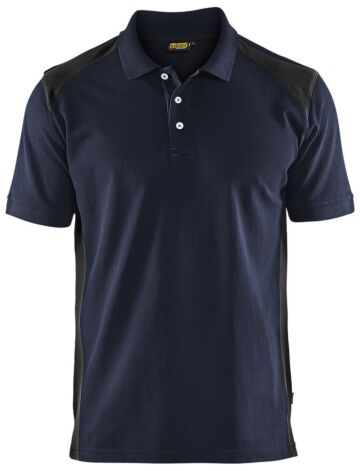 Blåkläder 3324-1050 Piqué Polo Donker marineblauw/Zwart
