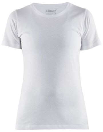 Blåkläder 3334-1042 Dames T-shirt Wit