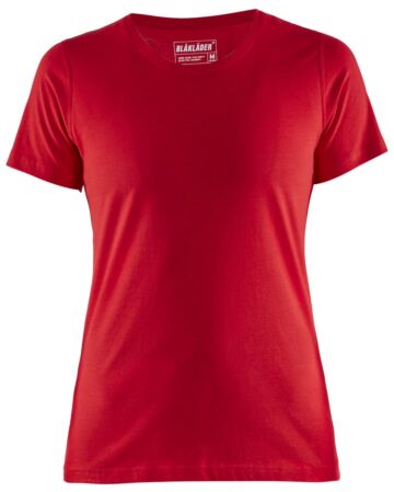 Blåkläder 3334-1042 Dames T-shirt Rood