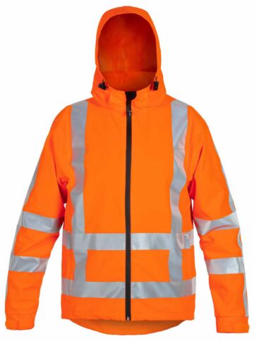 Hydrowear Boston Regenjack Fluor Oranje