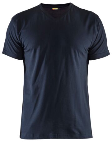 Blåkläder 3360-1029 T-Shirt, V-hals Donker marineblauw