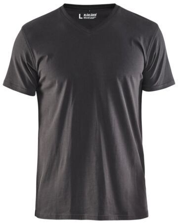 Blåkläder 3360-1029 T-Shirt V-hals Donkergrijs