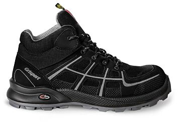 Grisport Firm Hoog Hoge werkschoen S3 black silver