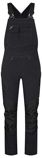F. Engel 3369 X-treme Stretch Bib Overall Black