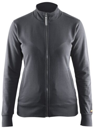 Blåkläder 3372-1158 Dames sweatshirt met rits Donkergrijs