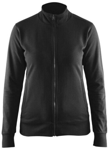 Blåkläder 3372-1158 Dames sweatshirt met rits Zwart