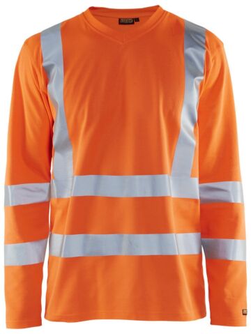 Blåkläder 3381-1070 UV-T-shirt lange mouwen High Vis High Vis Oranje
