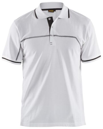 Blåkläder 3389-1050 Poloshirt Wit/Donkergrijs