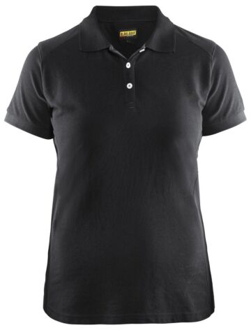 Blåkläder 3390-1050 Dames poloshirt Zwart