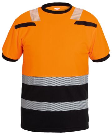 Hydrowear Tulsa T-Shirt Fluor Oranje/Zwart