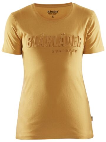 Blåkläder 3431-1042 Dames T-Shirt 3D Honinggoud