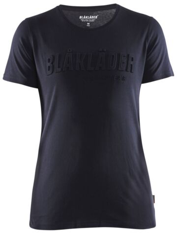 Blåkläder 3431-1042 Dames T-Shirt 3D Donker Marineblauw