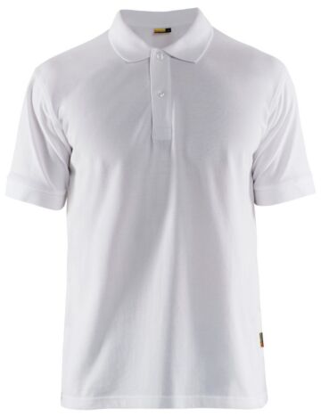Blåkläder 3435-1035 Poloshirt piqué Wit