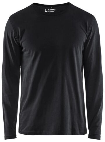 Blåkläder 3500-1042 T-shirt lange mouwen Zwart