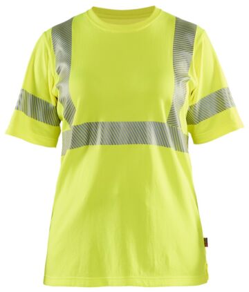 Blåkläder 3502-2537 Dames T-shirt High Vis High Vis Geel