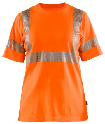 Blåkläder 3502-2537 Dames T-shirt High Vis High Vis Oranje